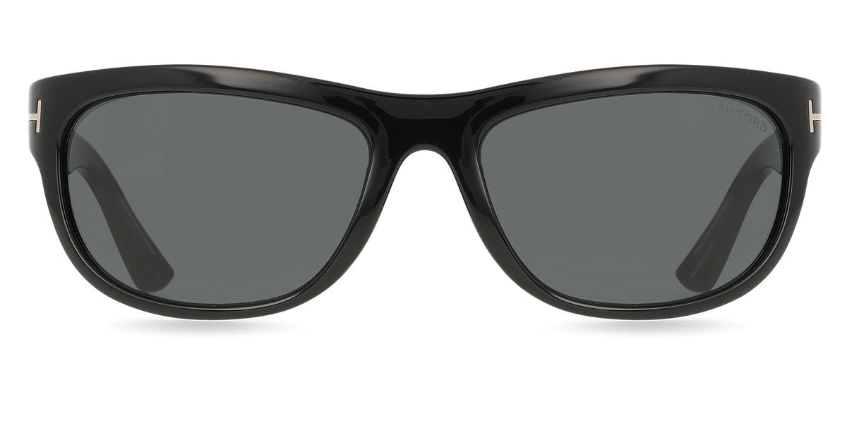 Tom Ford FT1363 ANDERS-02 01A, Black frame, Smoke Grey lenses