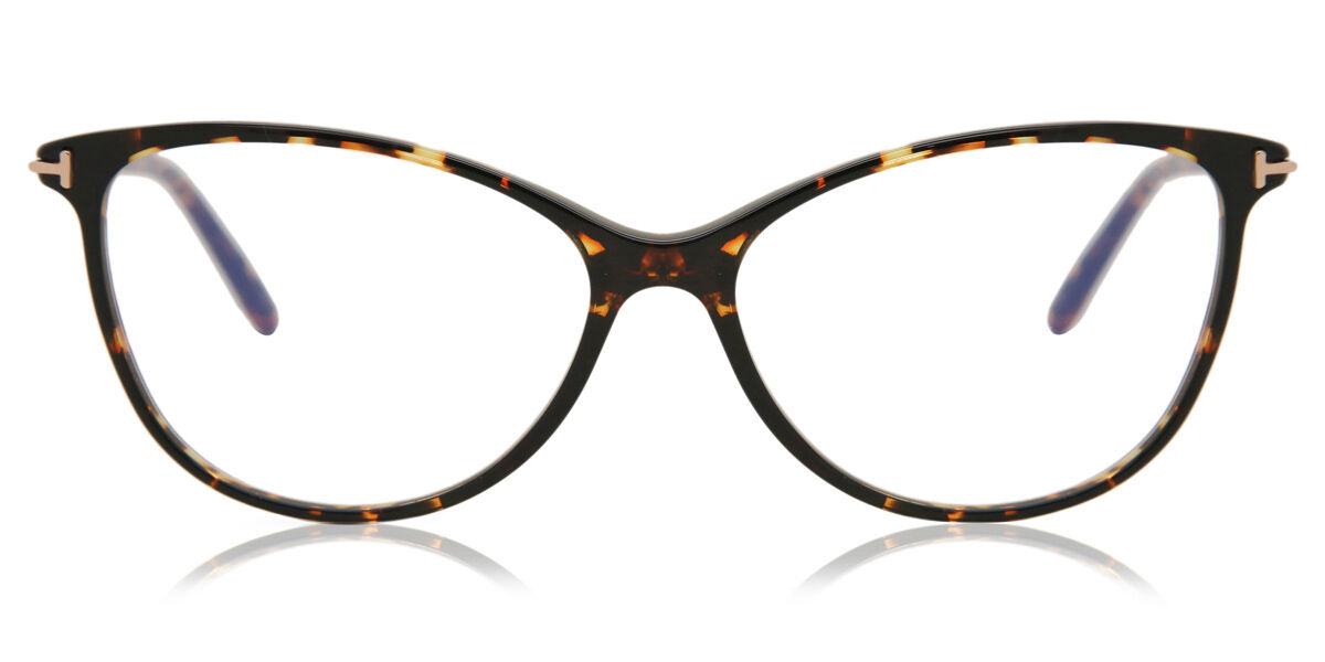 Tom Ford FT5616-B 056 Blue-Light Block, Tortoiseshell frame