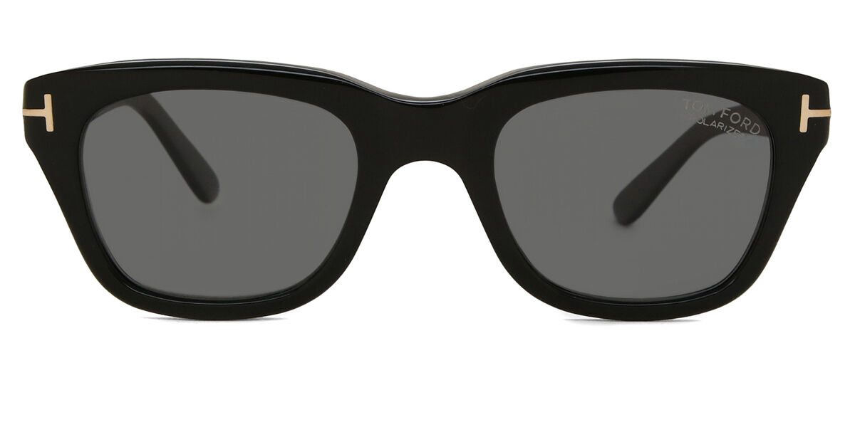 Tom Ford FT0237 SNOWDON Polarized 01D, Black frame, Dark Grey lenses