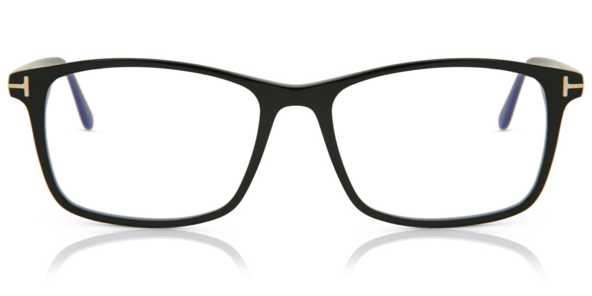 Tom Ford FT5584-B 001 Blue-Light Block, Black frame