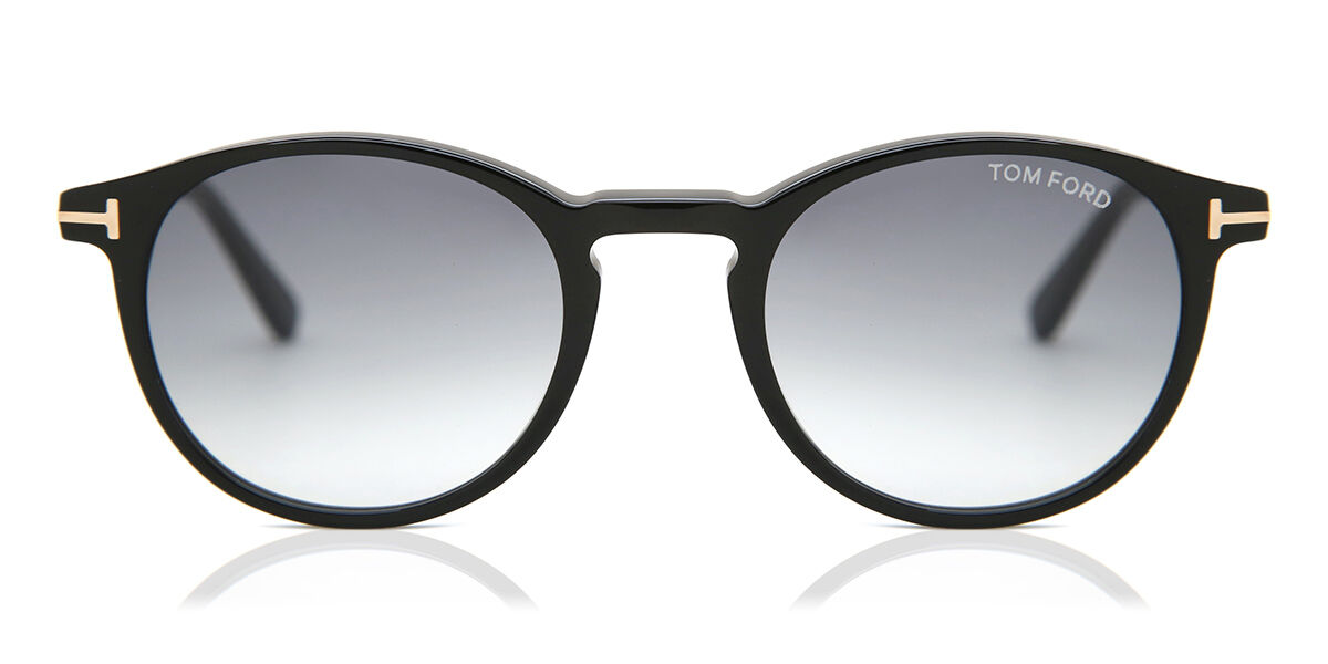 Tom Ford FT0539 ANDREA-02 01B, Black frame, Grey lenses