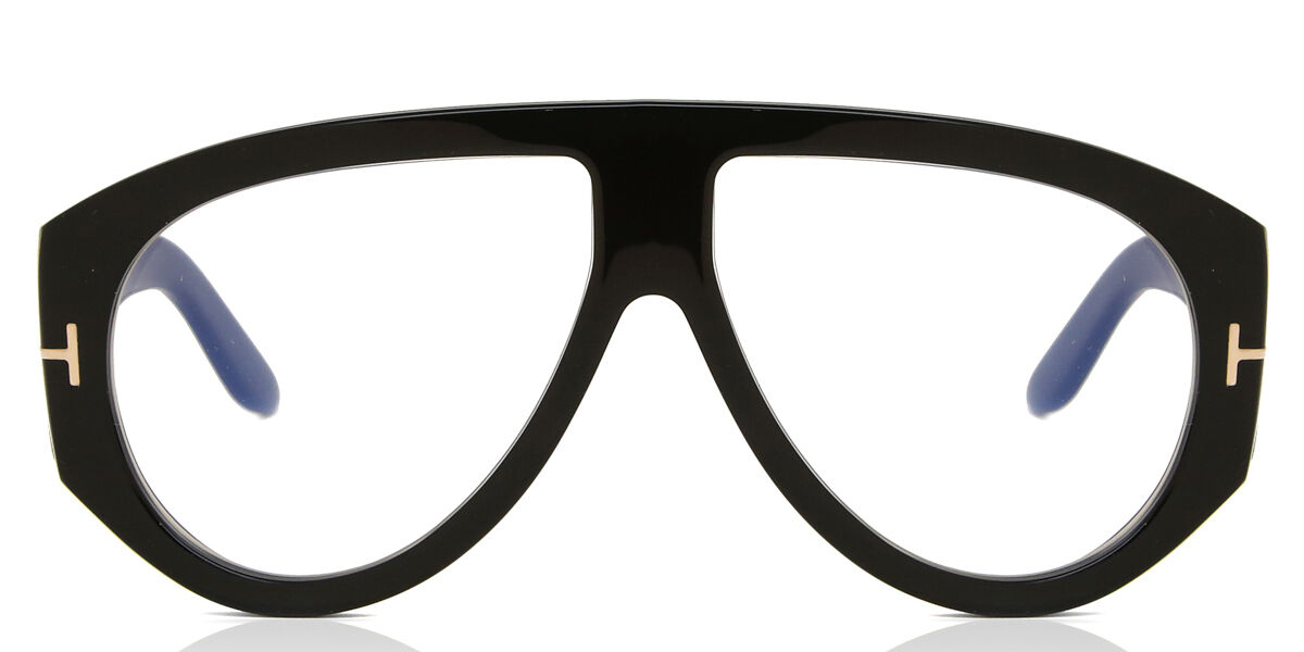 Tom Ford FT5958-B 001 Blue-Light Block, Black frame