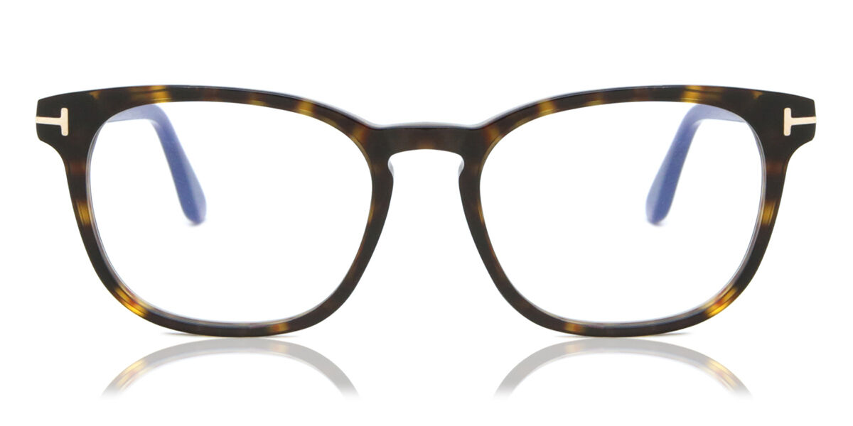 Tom Ford FT5868-B 052 Blue-Light Block, Tortoiseshell frame