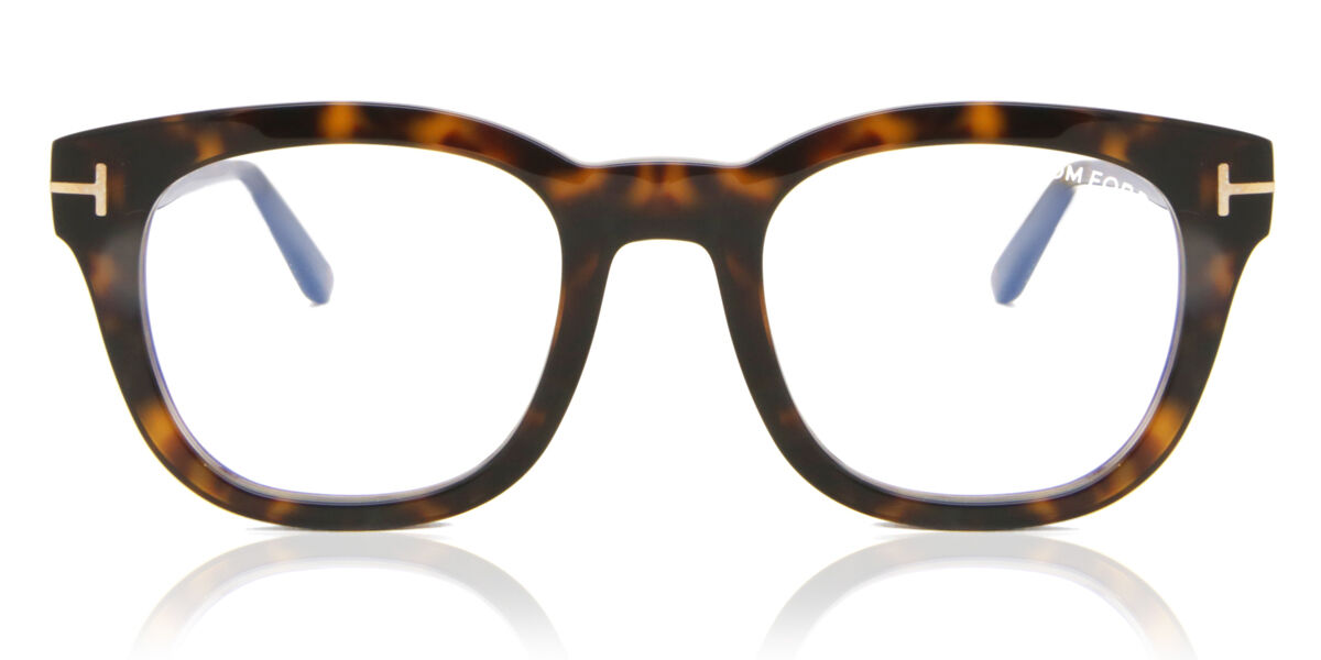 Tom Ford FT5542-B 052 Blue-Light Block, Tortoiseshell frame