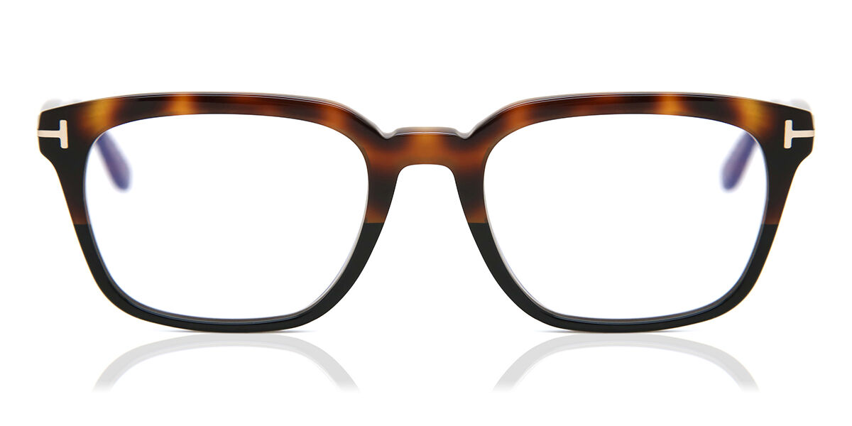 Tom Ford FT5626-B 056 Blue-Light Block, Tortoiseshell frame