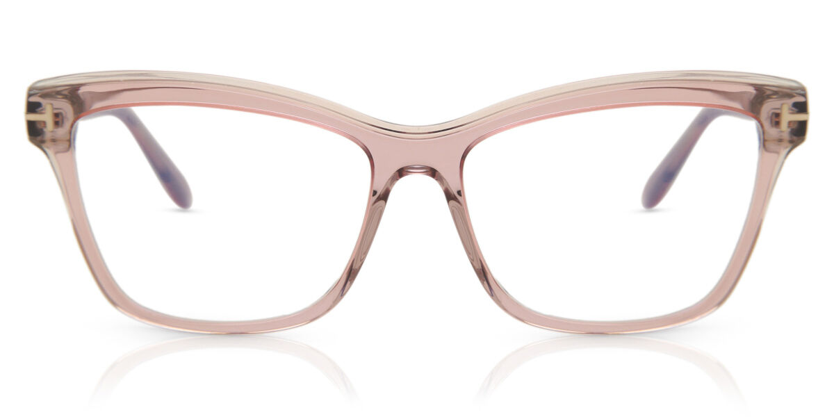 Tom Ford FT5619-B 072 Blue-Light Block, Pink frame