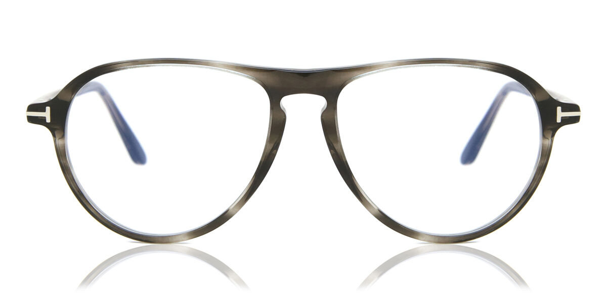 Tom Ford FT5869-B 020 Blue-Light Block, Grey frame