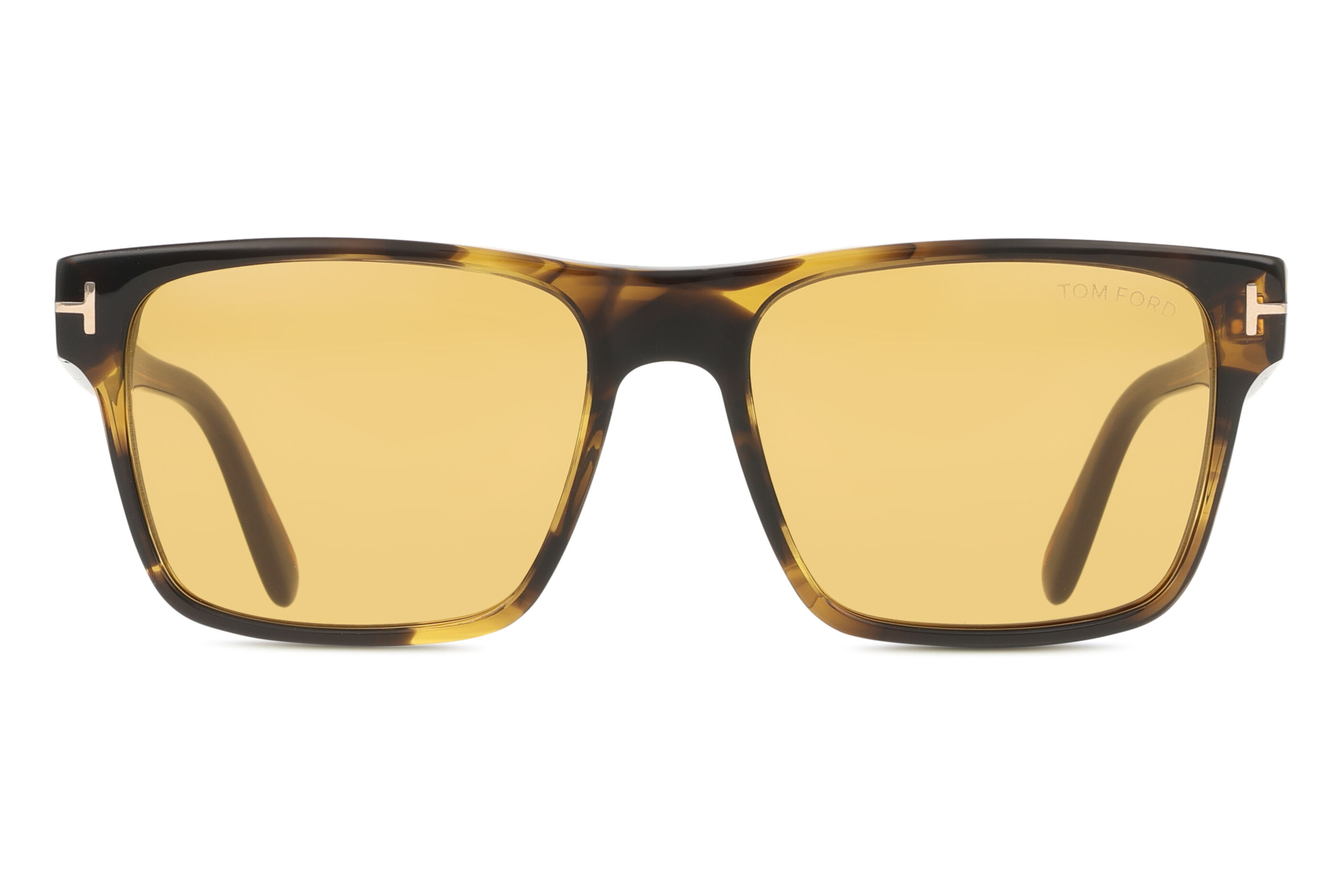 Tom Ford FT1205 CALDER 56E, Tortoiseshell frame, Bronze Brown lenses