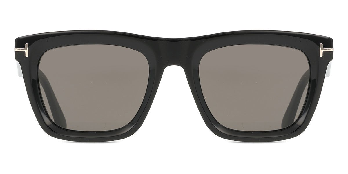 Tom Ford FT1207 LELIO 01A, Black frame, Dark Grey lenses