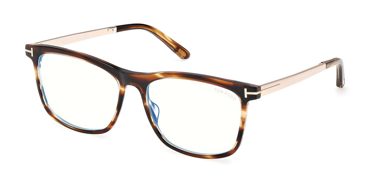 Tom Ford FT6038-B 055 Blue-Light Block, Tortoiseshell frame