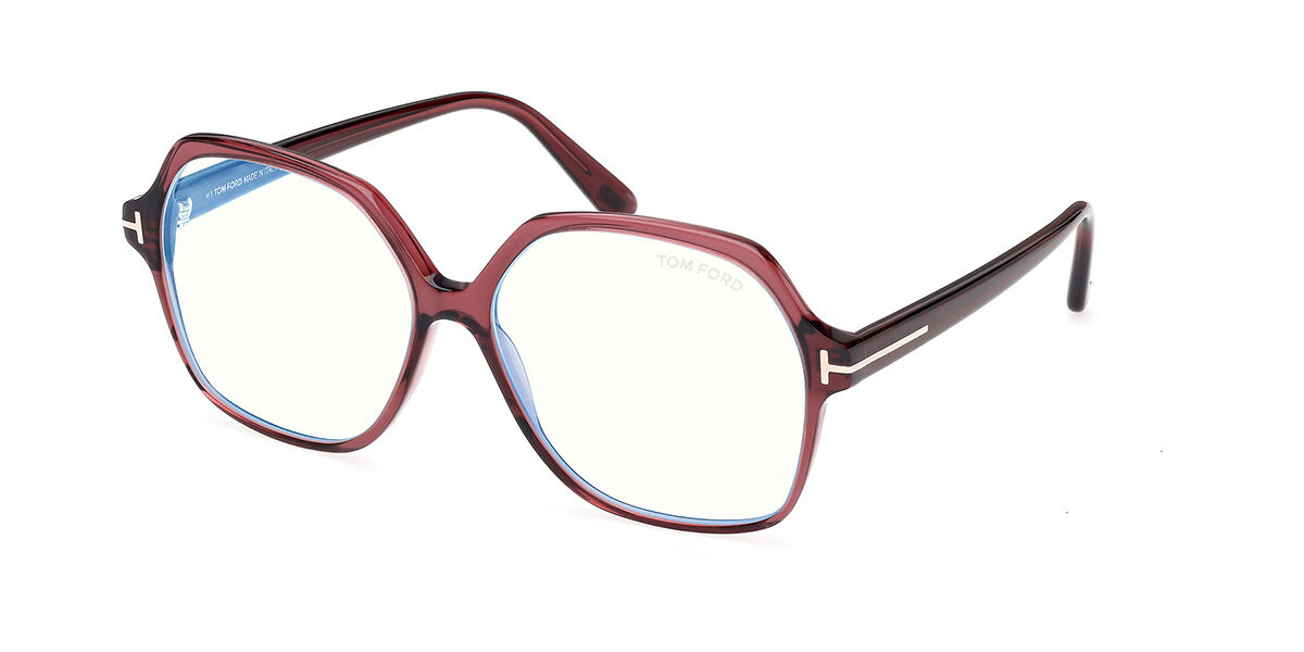 Tom Ford FT6062-B 071 Blue-Light Block, Clear frame