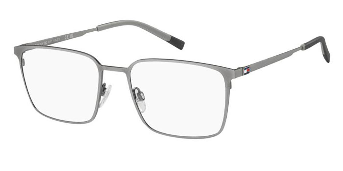 Tommy Hilfiger TH 2313 R81 Men's Eyeglasses Gunmetal Size 56 (Frame Only) - Blue Light Block Available
