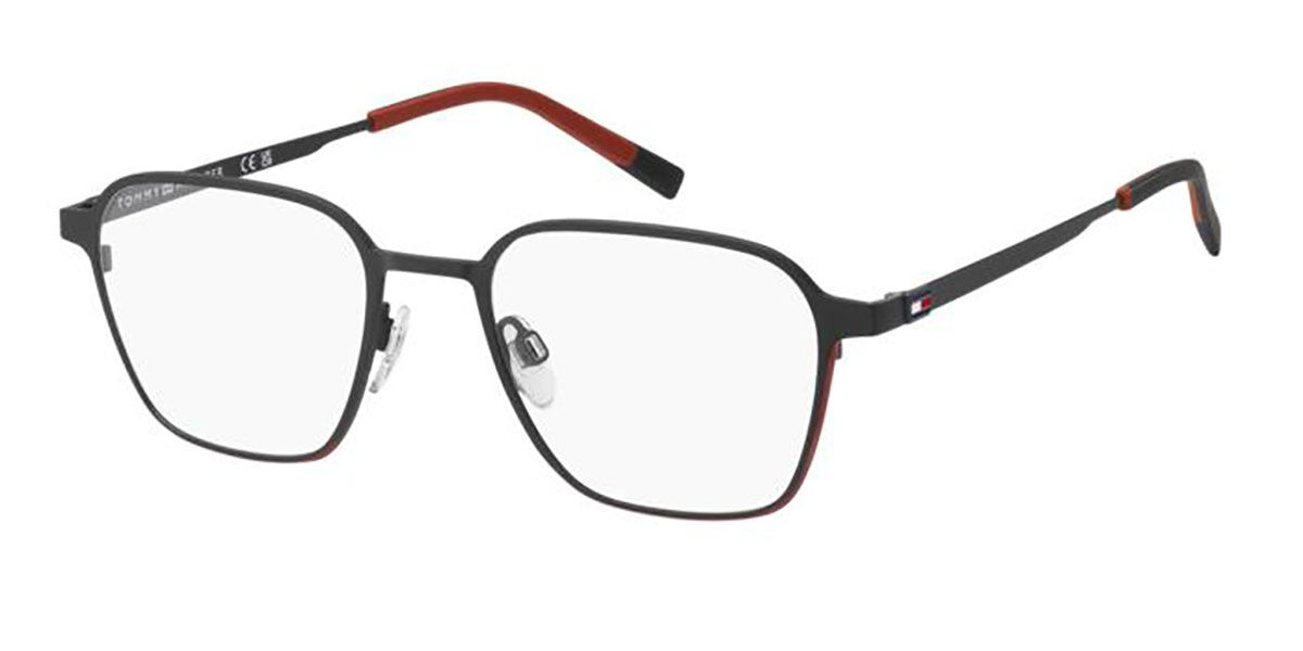 Tommy Hilfiger TH 2315 BLX Men's Eyeglasses Black Size 52 (Frame Only) - Blue Light Block Available