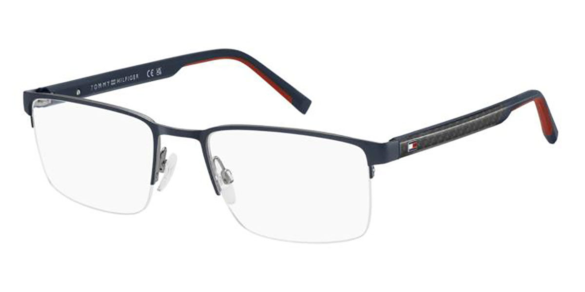 Tommy Hilfiger TH 2316 KU0 Men's Eyeglasses Blue Size 55 (Frame Only) - Blue Light Block Available
