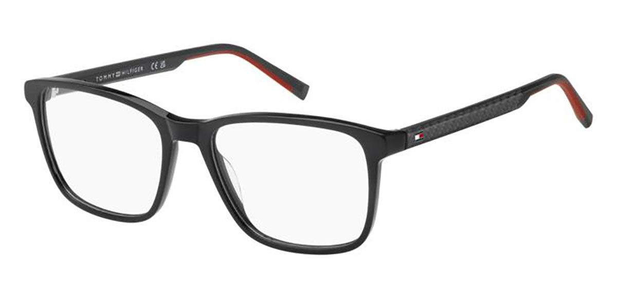 Tommy Hilfiger TH 2318 003 Men's Eyeglasses Black Size 56 (Frame Only) - Blue Light Block Available