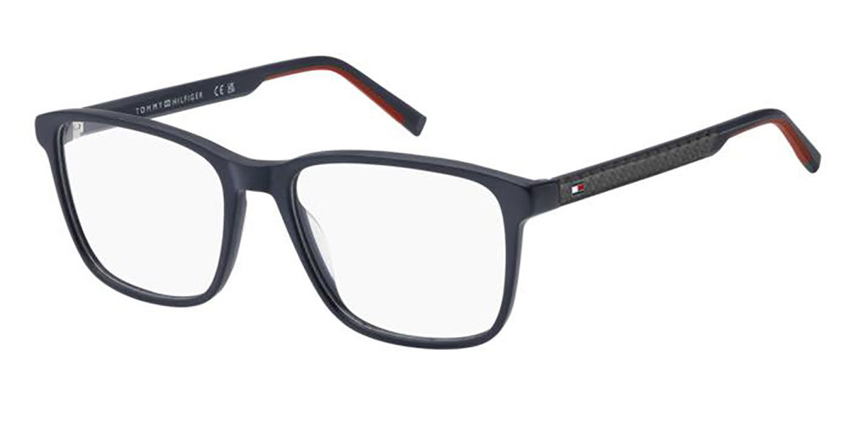 Tommy Hilfiger TH 2318 PJP Men's Eyeglasses Blue Size 56 (Frame Only) - Blue Light Block Available