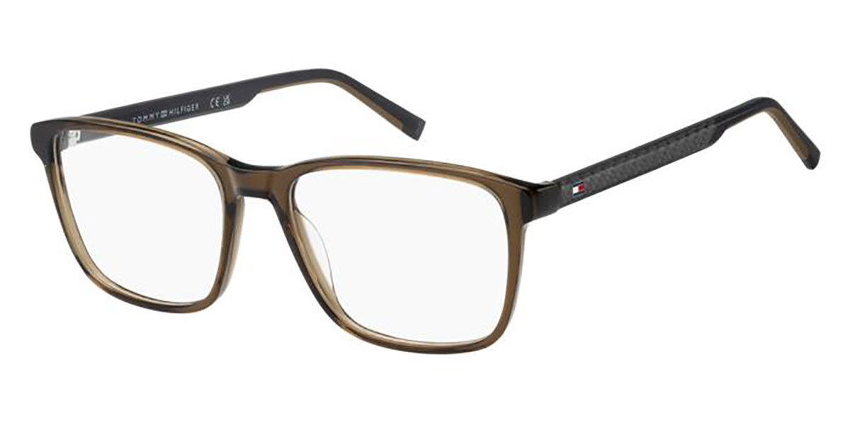 Tommy Hilfiger TH 2318 09Q Men's Eyeglasses Brown Size 56 (Frame Only) - Blue Light Block Available