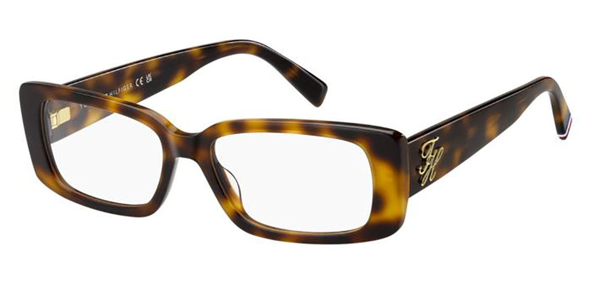 Tommy Hilfiger TH 2345 05L Women's Eyeglasses Tortoiseshell Size 53 (Frame Only) - Blue Light Block Available