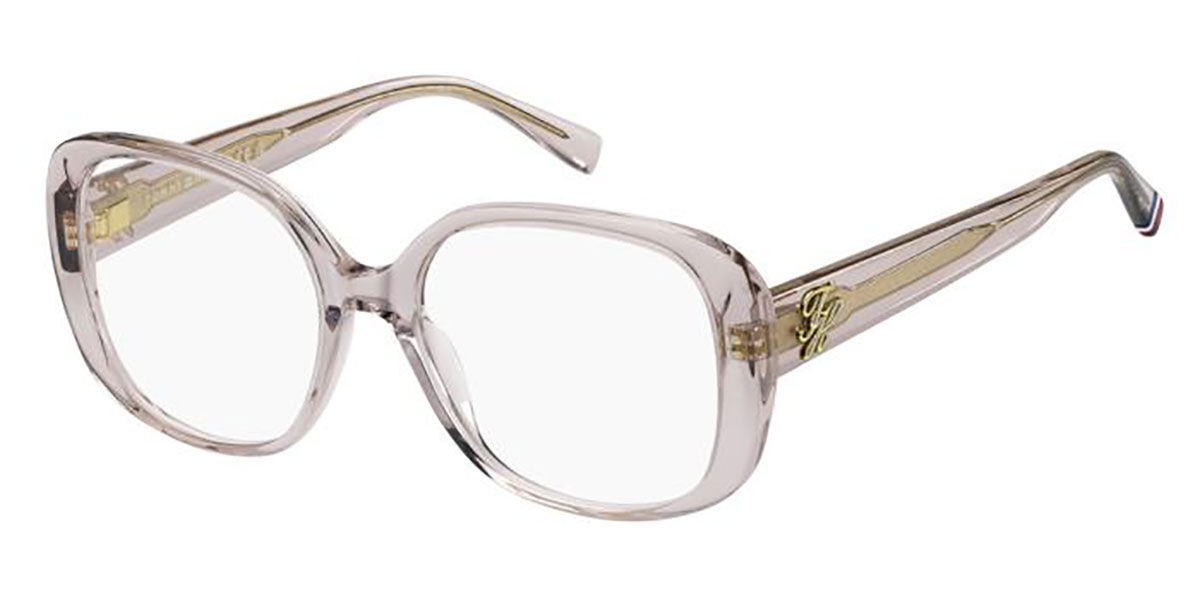 Tommy Hilfiger TH 2346 35J Women's Eyeglasses Pink Size 53 (Frame Only) - Blue Light Block Available
