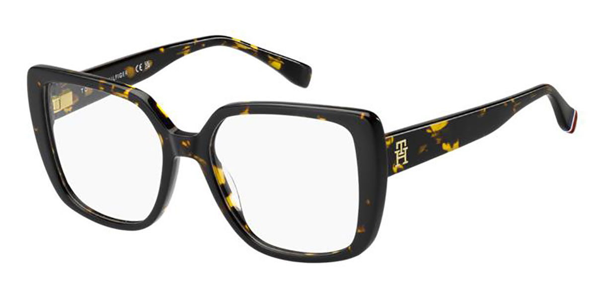 Tommy Hilfiger TH 2348 086 Women's Eyeglasses Tortoiseshell Size 53 (Frame Only) - Blue Light Block Available
