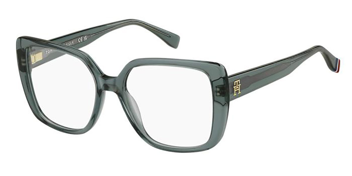 Tommy Hilfiger TH 2348 ZI9 Women's Eyeglasses Blue Size 53 (Frame Only) - Blue Light Block Available