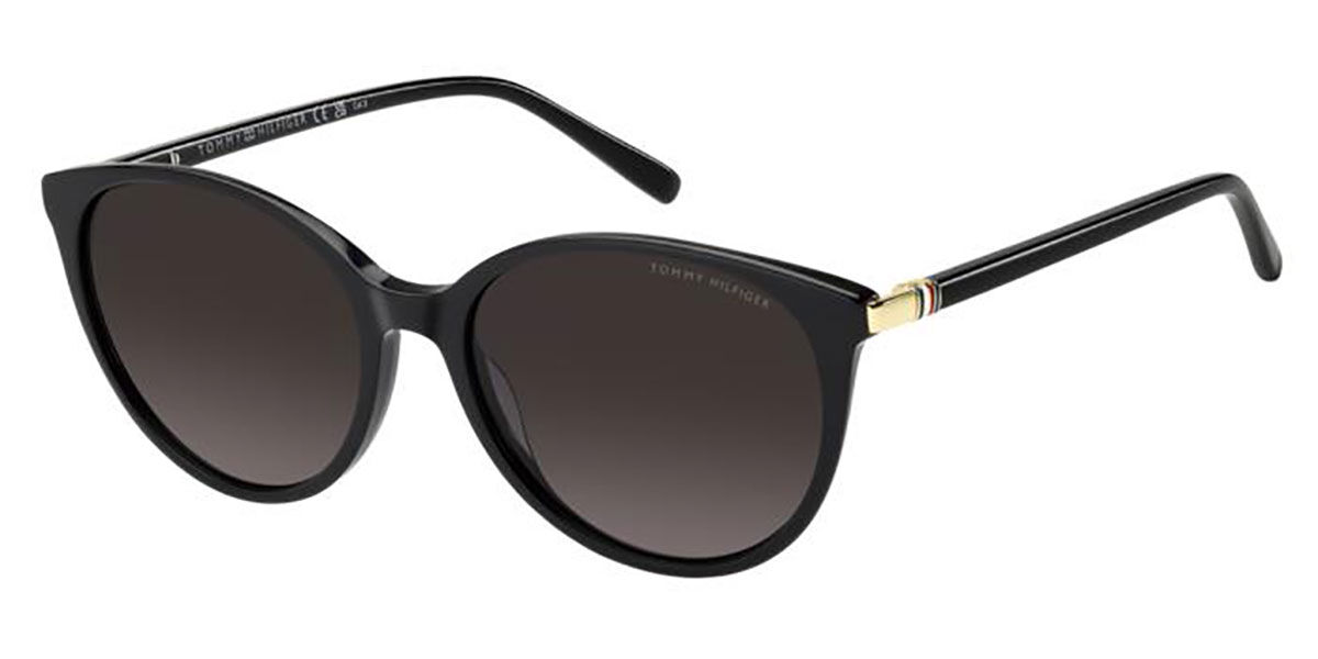 Tommy Hilfiger TH 2350/S 807/3X Women's Sunglasses Black Size 55