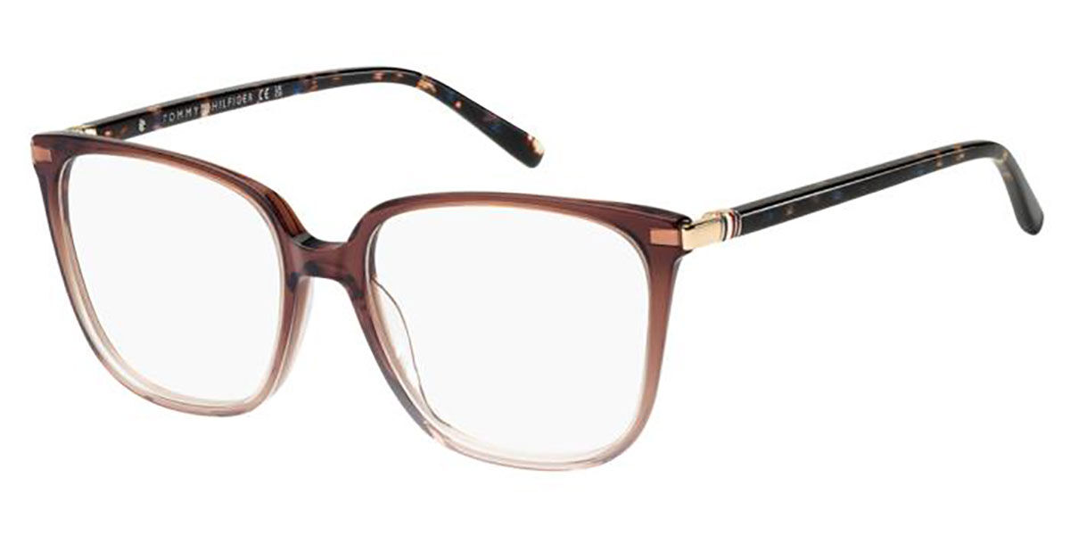 Tommy Hilfiger TH 2353 L39 Women's Eyeglasses Brown Size 54 (Frame Only) - Blue Light Block Available