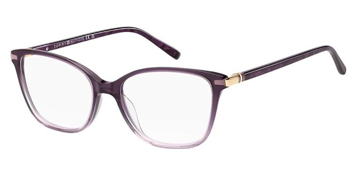 Tommy Hilfiger TH 2354 2OW Women's Eyeglasses Purple Size 53 (Frame Only) - Blue Light Block Available