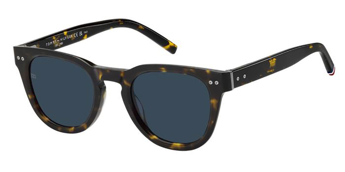 Tommy Hilfiger TH 86/S 086/KU Men's Sunglasses Tortoiseshell Size 49