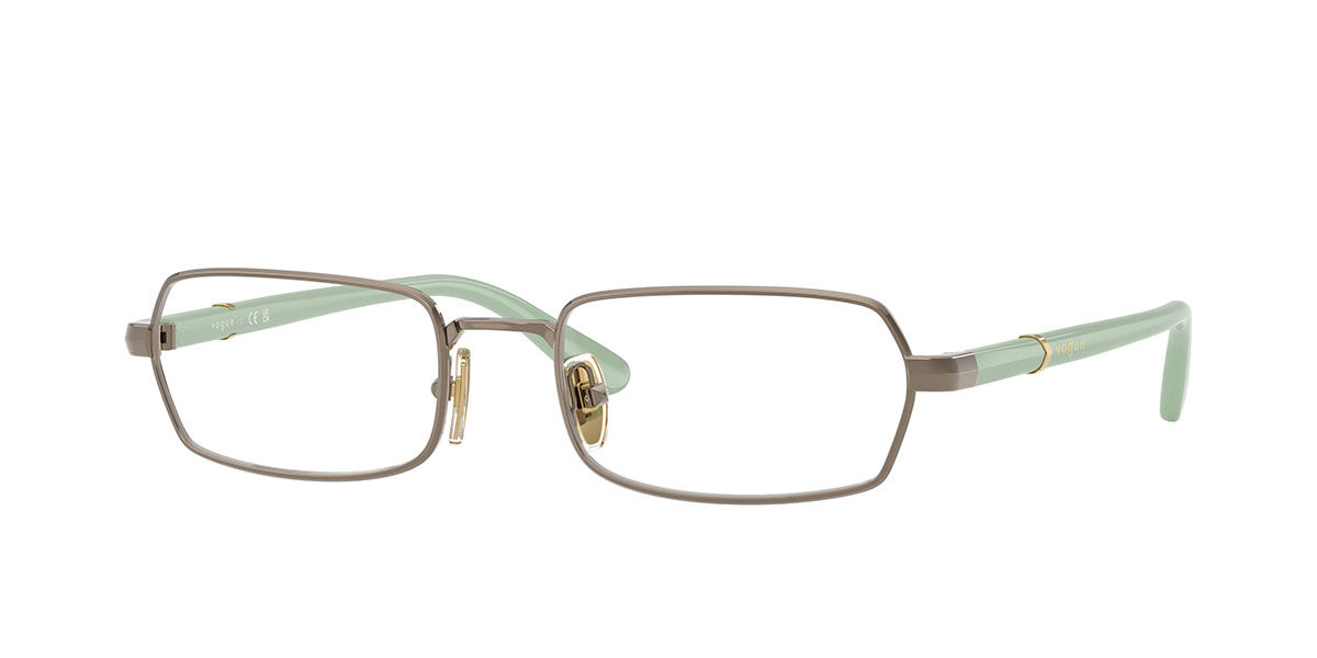 Vogue Eyewear VO4351 5138 Women's Eyeglasses Brown Size 51 (Frame Only) - Blue Light Block Available