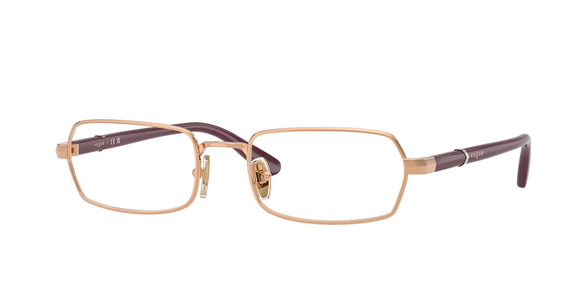 Vogue Eyewear VO4351 5152 Women's Eyeglasses Gold Size 53 (Frame Only) - Blue Light Block Available