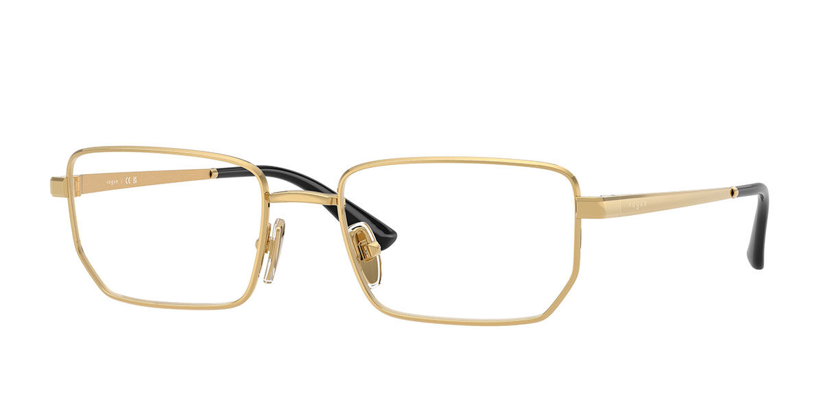 Vogue Eyewear VO4354 280 Women's Eyeglasses Gold Size 52 (Frame Only) - Blue Light Block Available