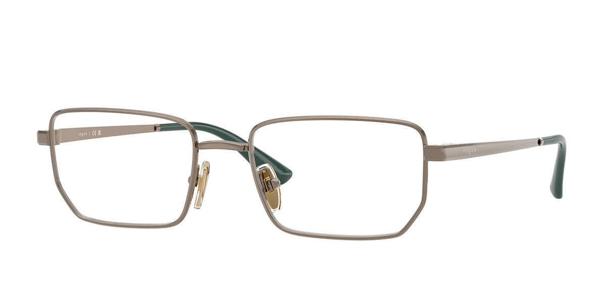 Vogue Eyewear VO4354 5138 Women's Eyeglasses Brown Size 52 (Frame Only) - Blue Light Block Available