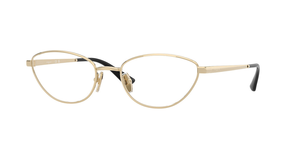 Vogue Eyewear VO4355 848 Women's Eyeglasses Gold Size 52 (Frame Only) - Blue Light Block Available