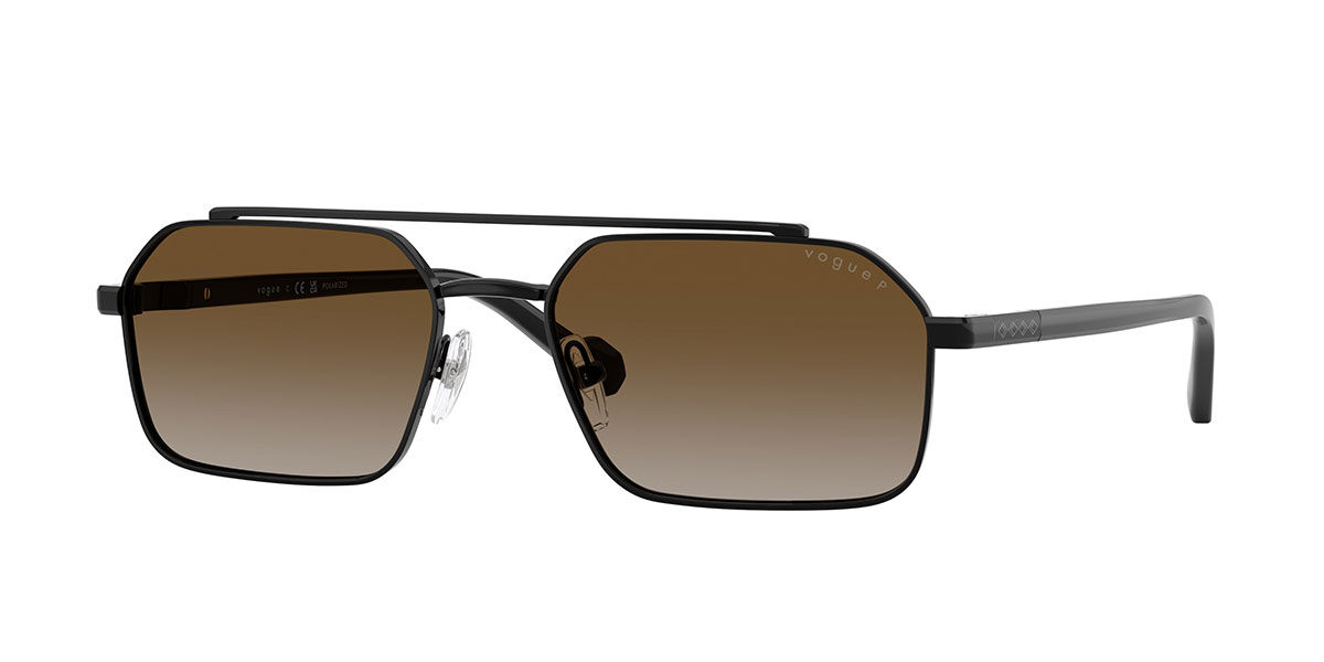 Vogue Eyewear VO4356S Polarized 352/T5 Men's Sunglasses Black Size 57