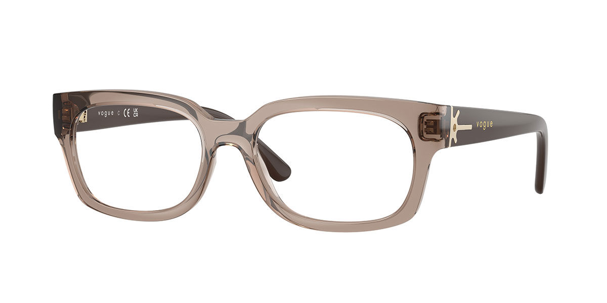 Vogue Eyewear VO5689 2940 Women's Eyeglasses Brown Size 51 (Frame Only) - Blue Light Block Available