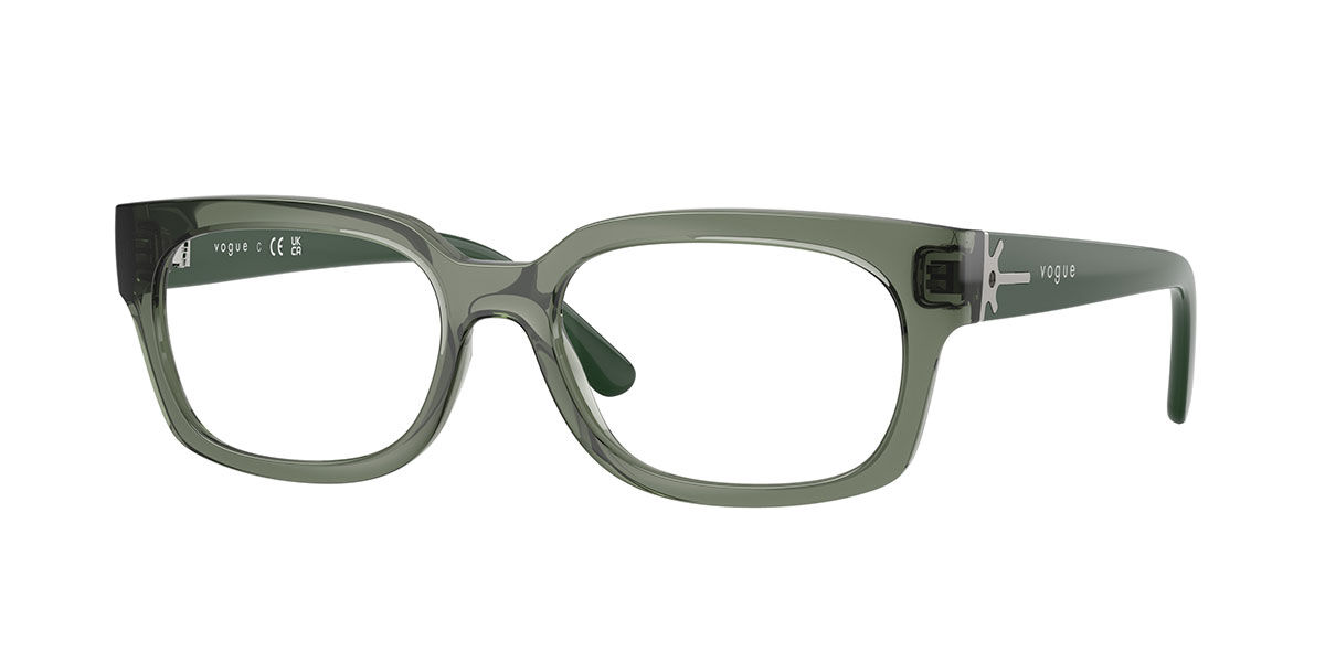 Vogue Eyewear VO5689 3086 Women's Eyeglasses Green Size 51 (Frame Only) - Blue Light Block Available