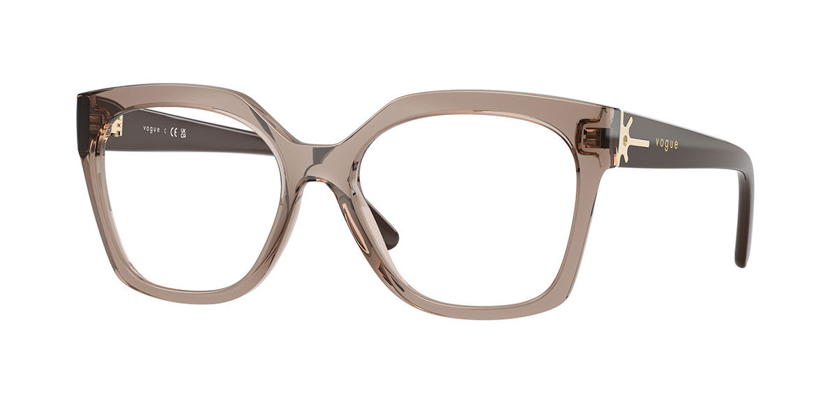 Vogue Eyewear VO5691 2940 Women's Eyeglasses Brown Size 52 (Frame Only) - Blue Light Block Available