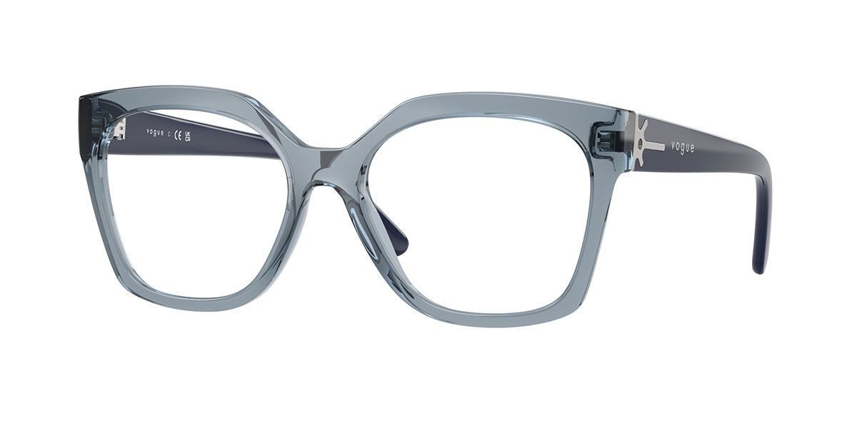 Vogue Eyewear VO5691 2966 Women's Eyeglasses Blue Size 52 (Frame Only) - Blue Light Block Available