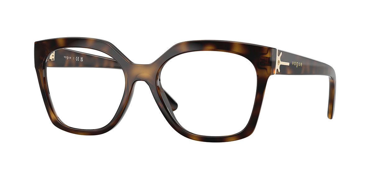 Vogue Eyewear VO5691 W656 Women's Eyeglasses Tortoiseshell Size 52 (Frame Only) - Blue Light Block Available