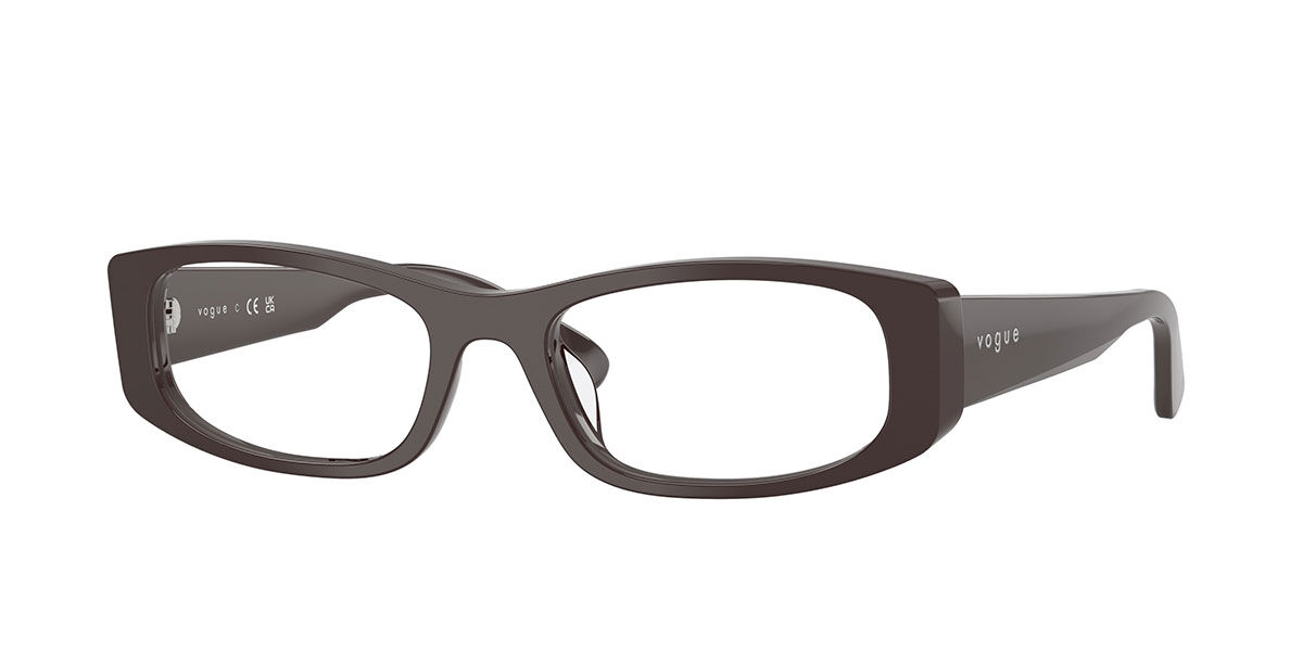 Vogue Eyewear VO5699U 3269 Women's Eyeglasses Brown Size 53 (Frame Only) - Blue Light Block Available