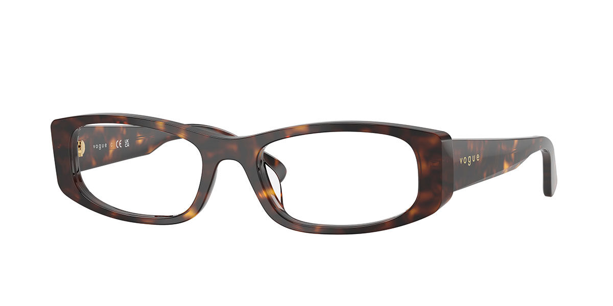 Vogue Eyewear VO5699U W656 Women's Eyeglasses Tortoiseshell Size 51 (Frame Only) - Blue Light Block Available