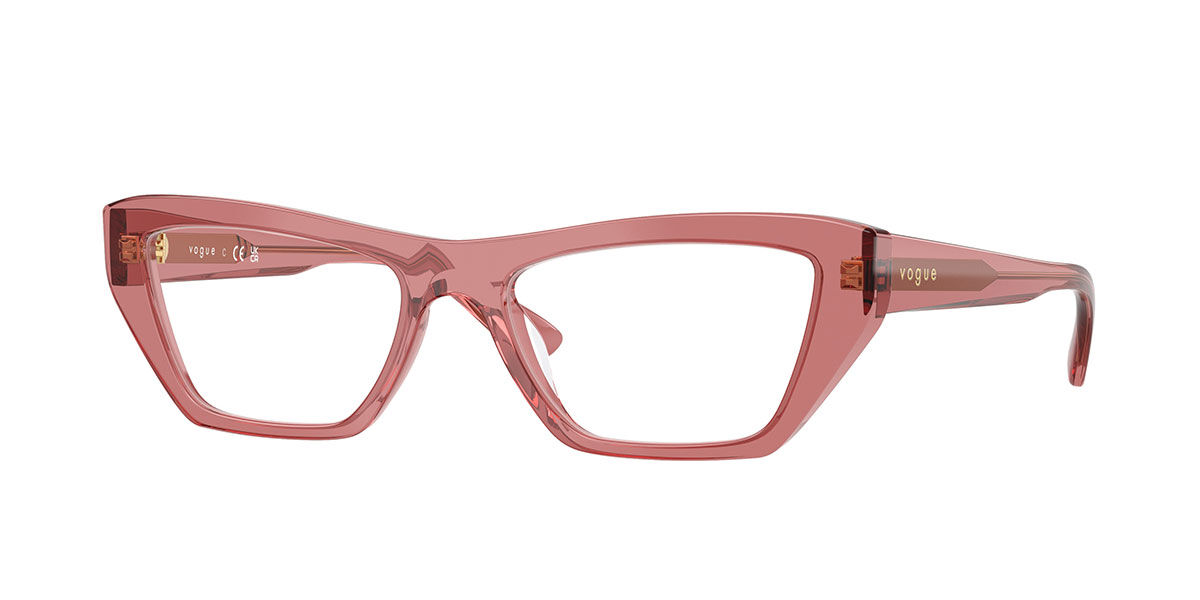 Vogue Eyewear VO5701U 3290 Women's Eyeglasses Pink Size 51 (Frame Only) - Blue Light Block Available
