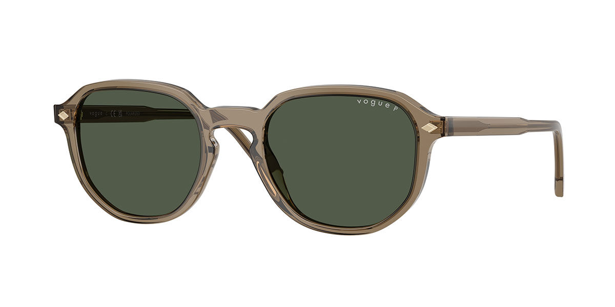 Vogue Eyewear VO5707S Polarized 32939A Men's Sunglasses Brown Size 51