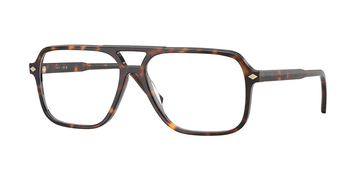 Vogue Eyewear VO5709 W656 Men's Eyeglasses Tortoiseshell Size 55 (Frame Only) - Blue Light Block Available