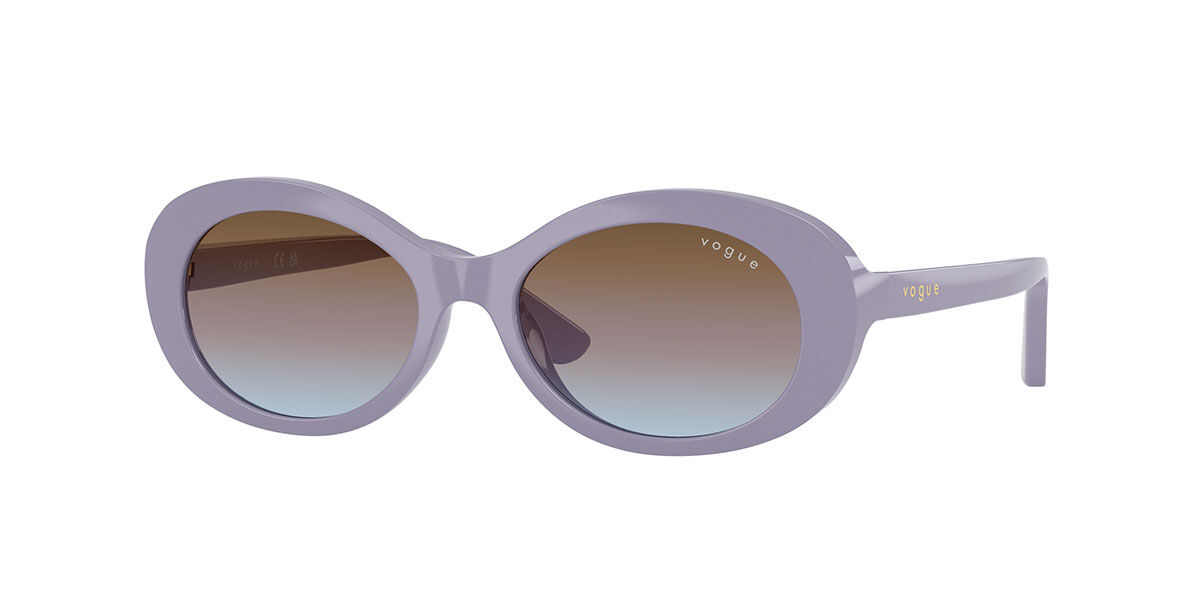 Vogue Eyewear VJ2032 Kids 321048, Purple frame, Light Blue Gradient Pink/Brown lenses