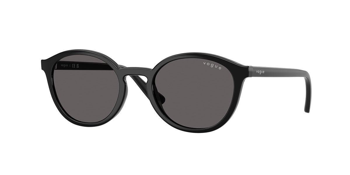 Vogue Eyewear VJ2033 Kids W44/87, Black frame, Black/Smoke Grey lenses