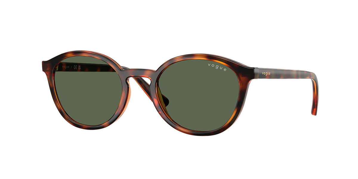 Vogue Eyewear VJ2033 Kids W65671, Tortoiseshell frame, Dark Green lenses