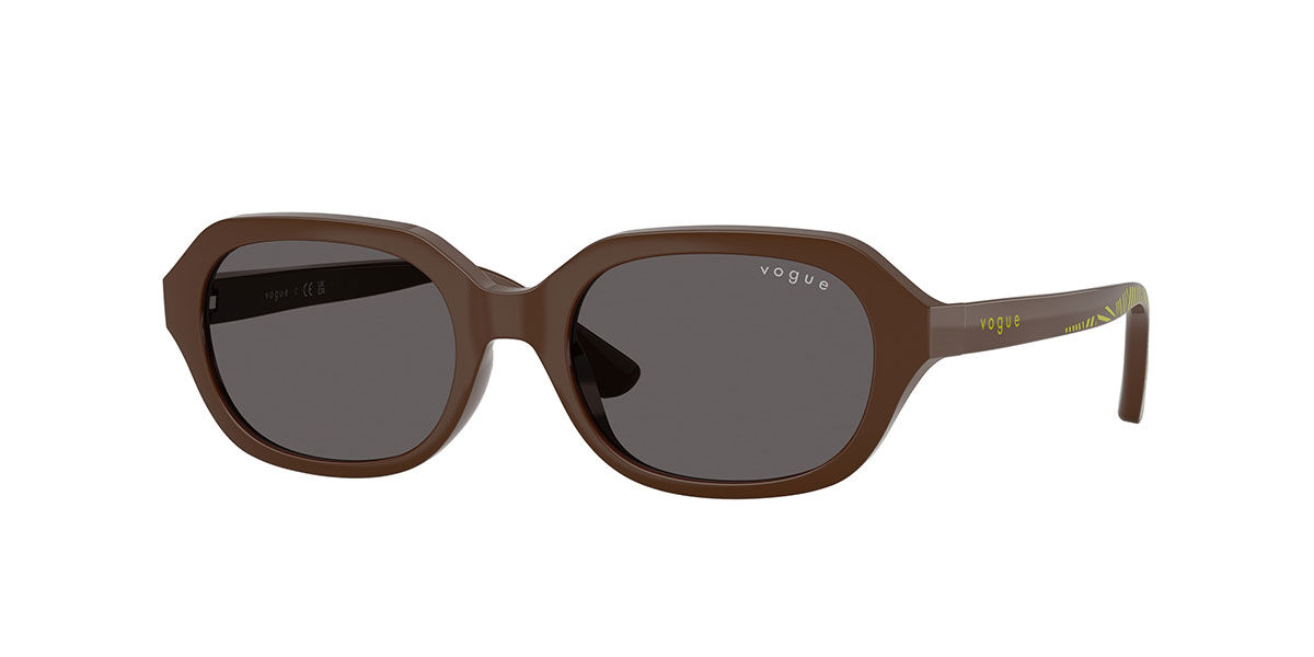 Vogue Eyewear VJ2035 Kids 327587, Brown frame, Black/Smoke Grey lenses