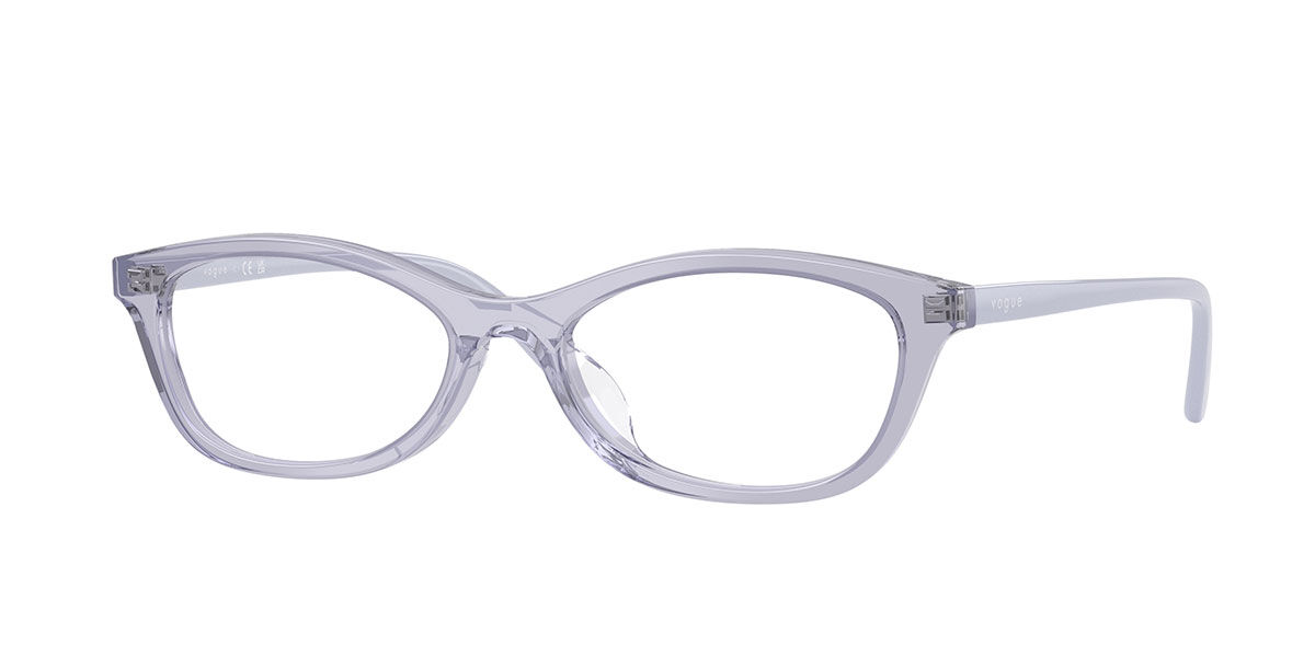 Vogue Eyewear VO5668F Asian Fit 2745 Women's Eyeglasses Purple Size 53 (Frame Only) - Blue Light Block Available